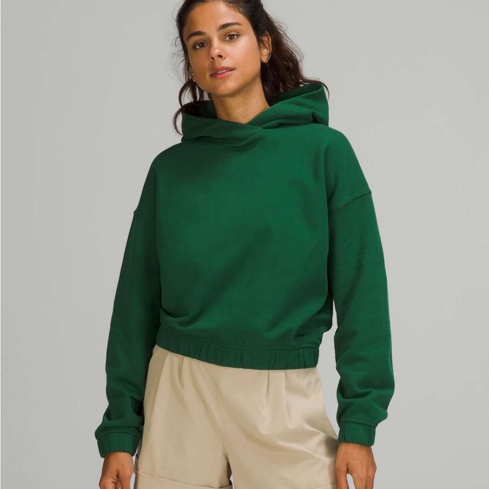 Lululemon Relaxed Cropped Hoodie